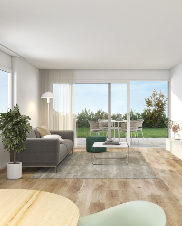 Visualisierung von Wohnzimmer