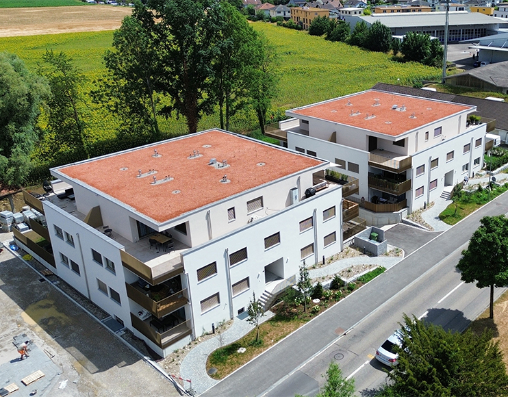 Neubau 2 MFH, Derendigen tra e Biberi t